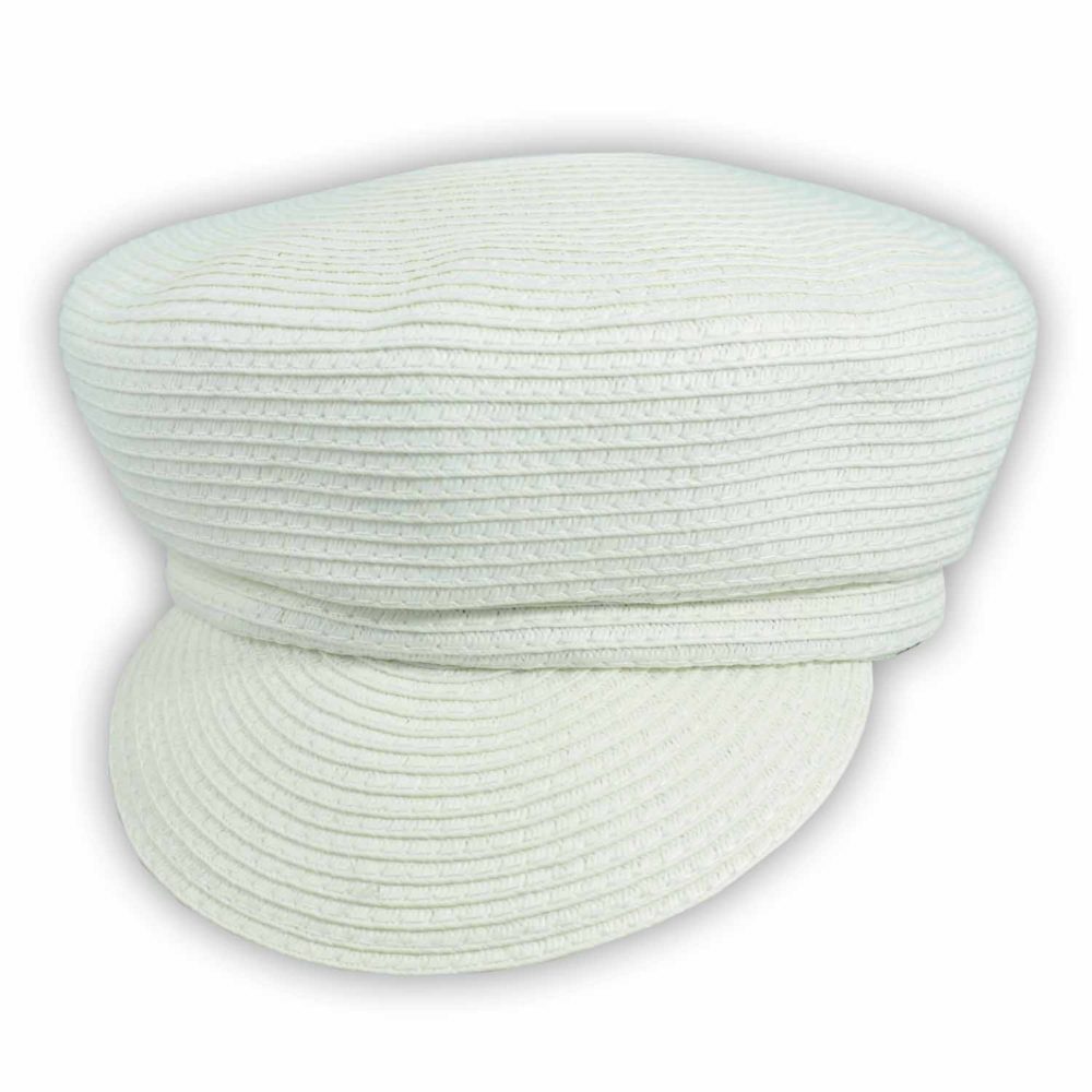 Καπέλο γυναικείο ψάθινο στυλ τραγιάσκα Μ289