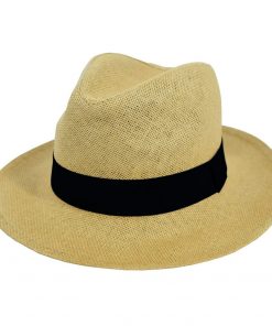 Καπέλο Style Panama Σκ.Μπεζ κορδέλα Μ552-5