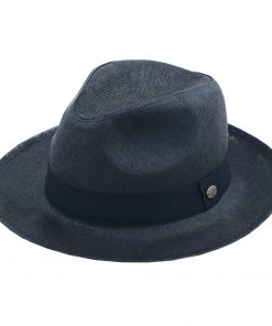 Καπέλο Style Panama Μαύρο κορδέλα Μ552-6
