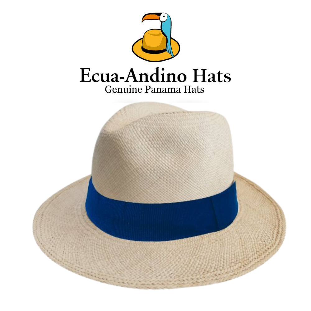 Καπέλο Panama Ecua-Andino Μπεζ με ρουά κορδέλα M3093
