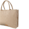 Χειροποίητη τσάντα Tote Aria Bags Hats υφαντή χρώμα Ρ4007
