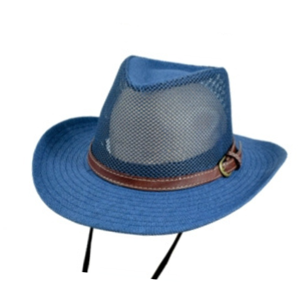 Καπέλο καουμπόικο ανδρικό μπλε Μ5942