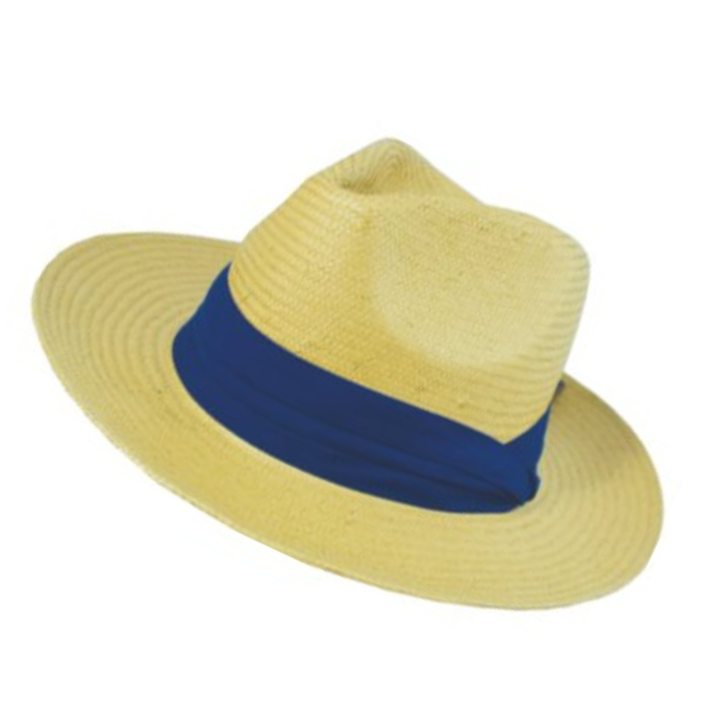 Καπέλο Republico ανδρικό μπεζ με μπλε κορδέλα Μ7201