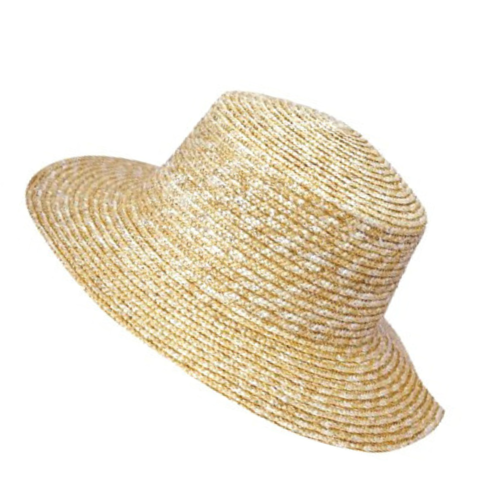 Γυναικείο ψάθινο καπέλο μπεζ Μ1124