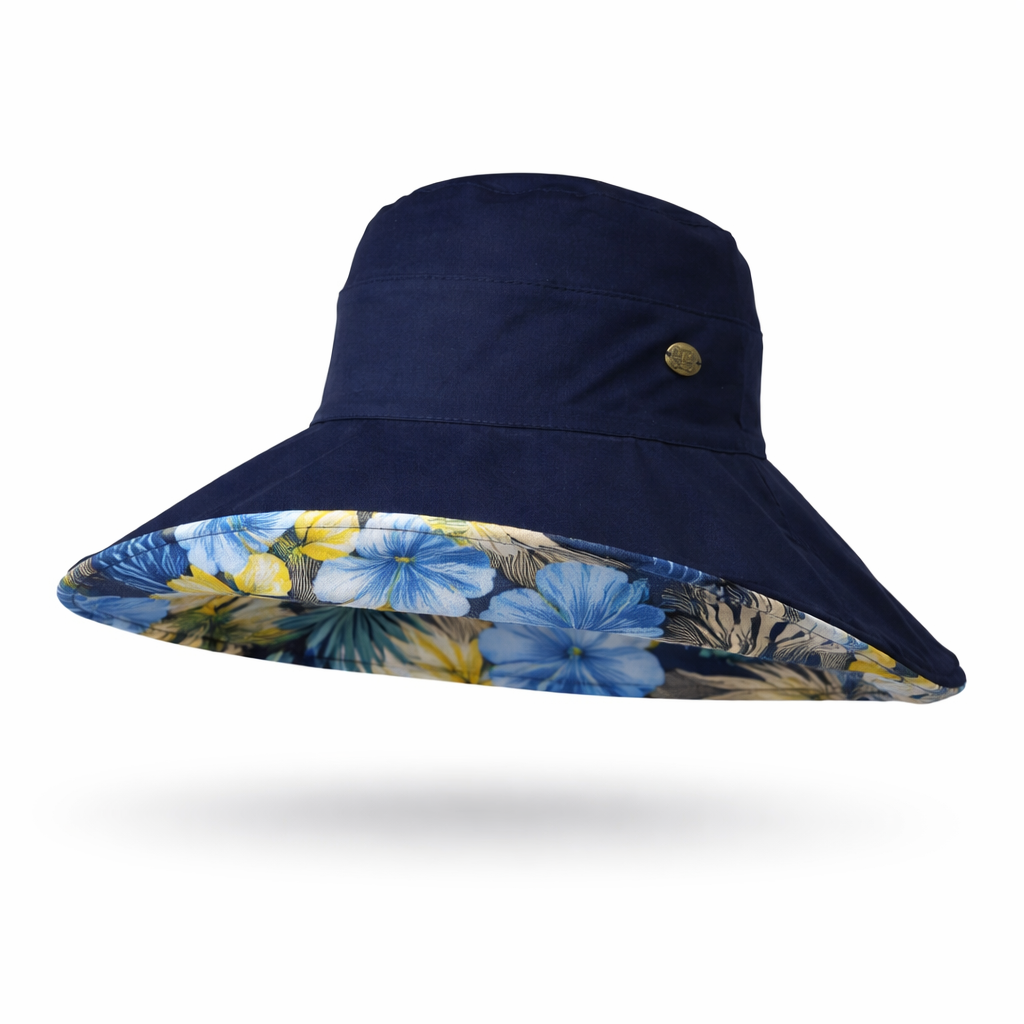 Γυναικείο Πλατύγυρο Καπέλο βαθη μπλε Γυναικείο Πλατύγυρο Καπέλο βαθη μπλε