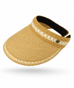 Γυναικείο Καπέλο σκίαστρο κιτρινο