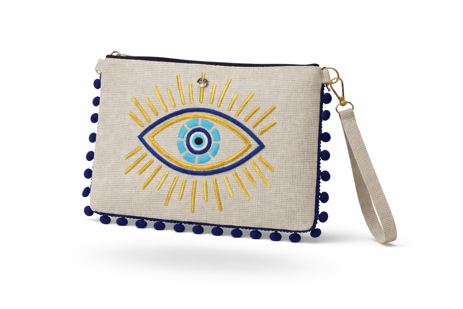 Γυναικείο Νεσεσέρ Με Μάτι Μπεζ Γυναικείο Νεσεσέρ Με Μάτι Μπεζ